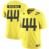 Oregon Ducks 44 DeForest Buckner Yellow Nike College Football Jersey Dzhi,baseball caps,new era cap wholesale,wholesale hats